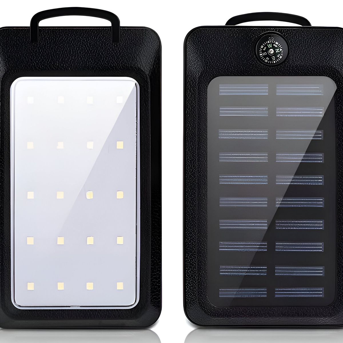 GENERICO - Bateria Externa Power Bank Solar 20000mah Cargador Portatil