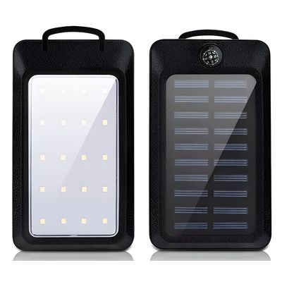 Imagen 2 del producto Bateria Externa Power Bank Solar 20000mah Cargador Portatil