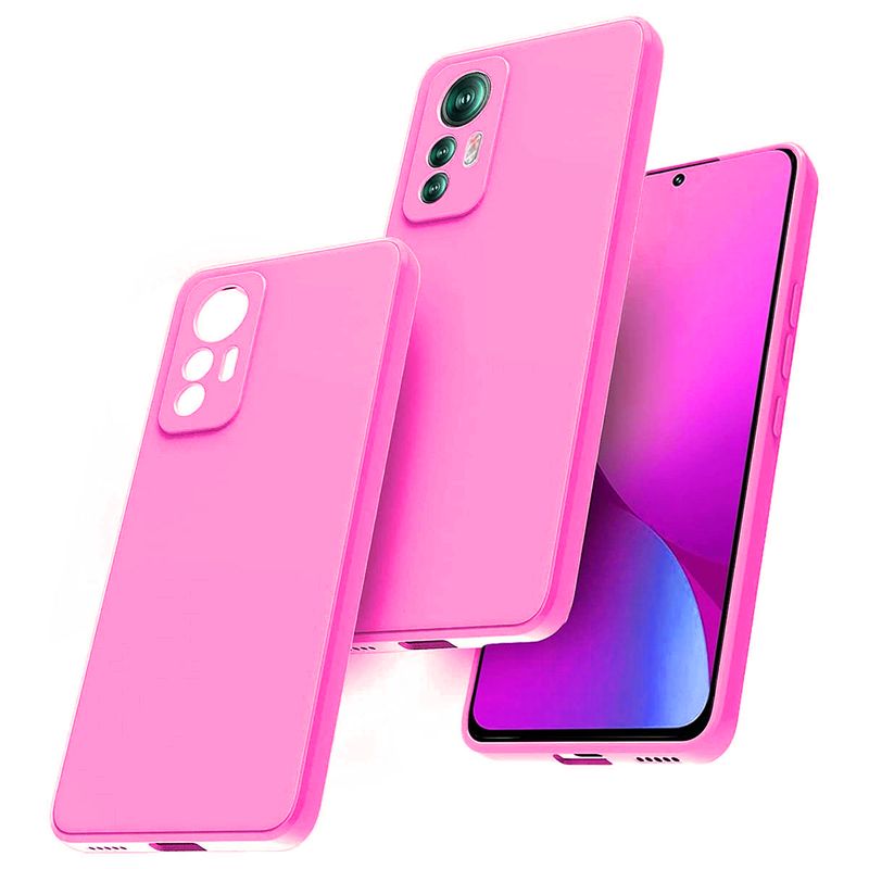 JOIGO - Carcasa Funda  para Xiaomi Redmi MI 12 Lite Fucsia.