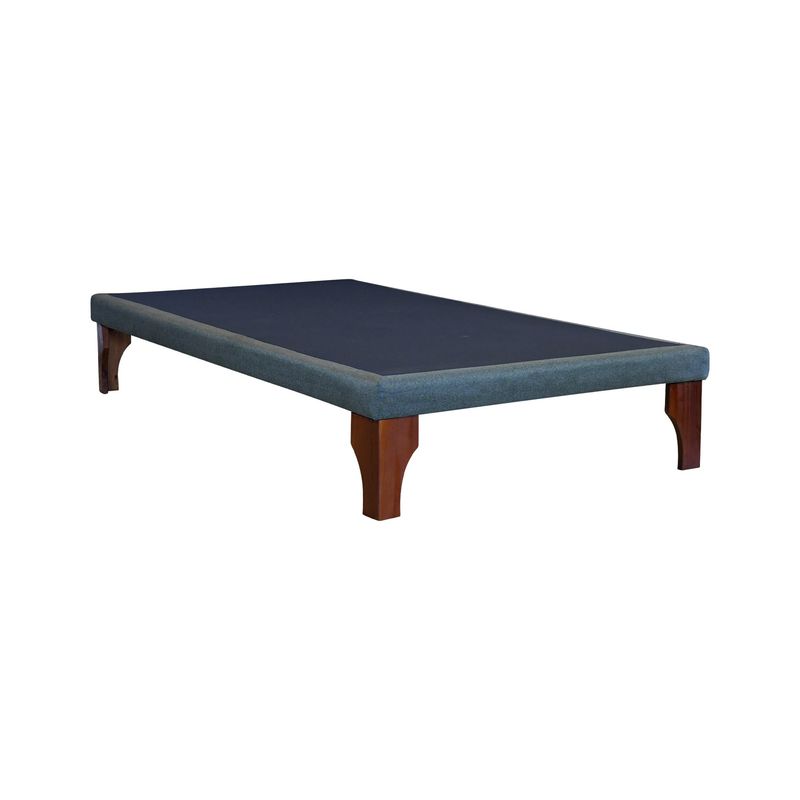 BLOCCARE - Base de Cama 1 Plaza de 8 cm - Largo 190 cm con patas de 24 cm