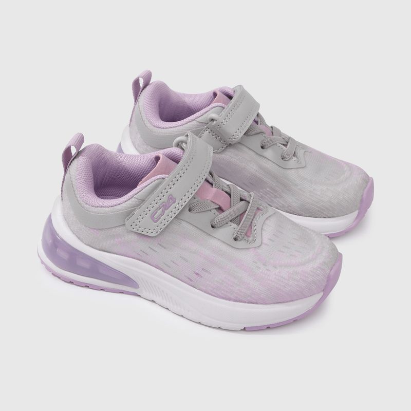 COLLOKY - Zapatilla Deportiva Niña Gris 54373 Colloky