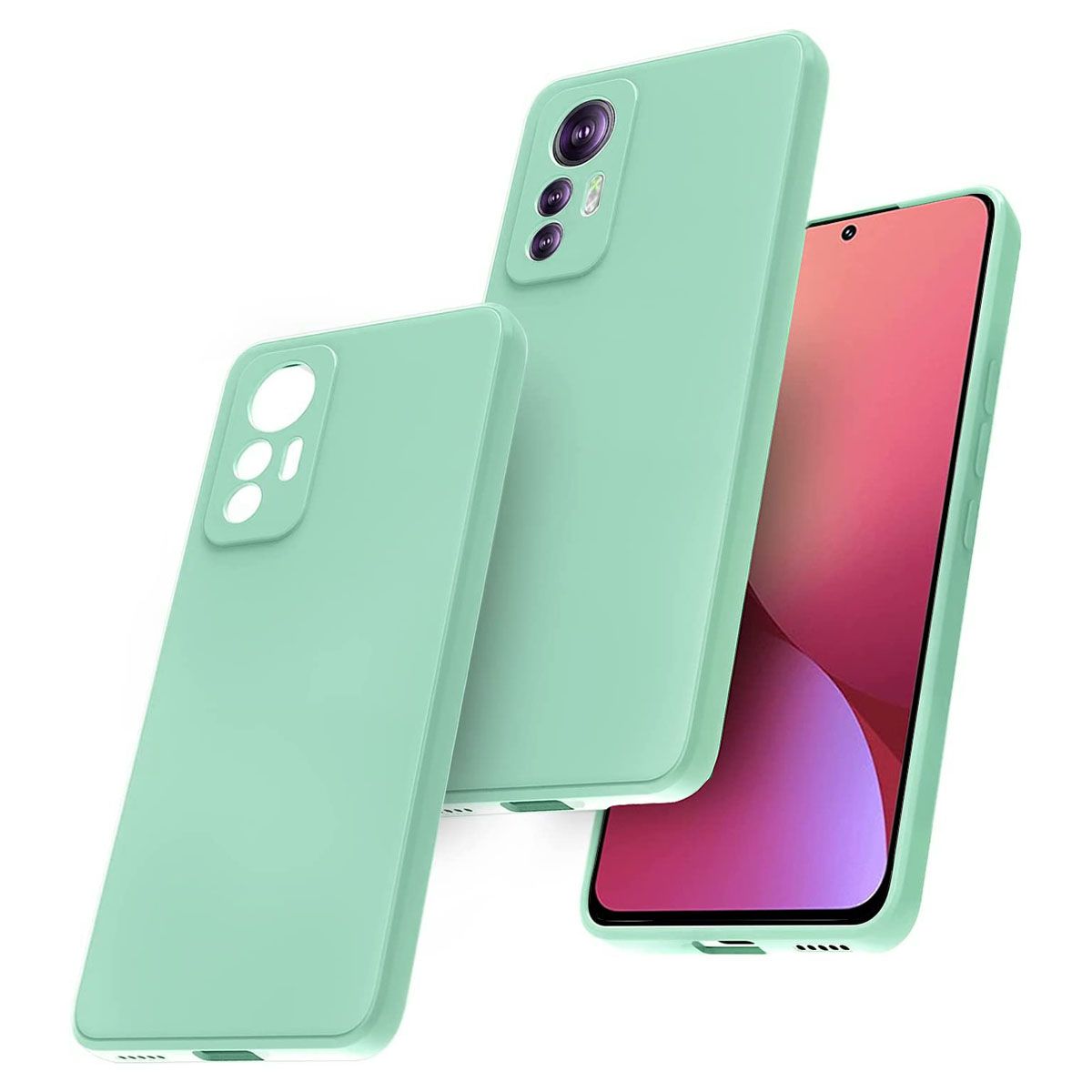 JOIGO - Carcasa Funda  para Xiaomi Redmi MI 12 Lite Turquesa