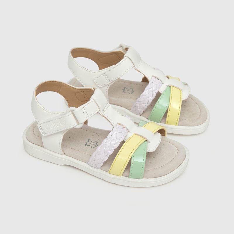 COLLOKY - Sandalia Niña Blanco 41461 Colloky
