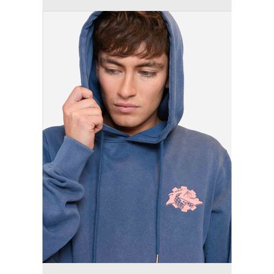 Imagen 2 del producto Poleron Word Wide Azul Hombre