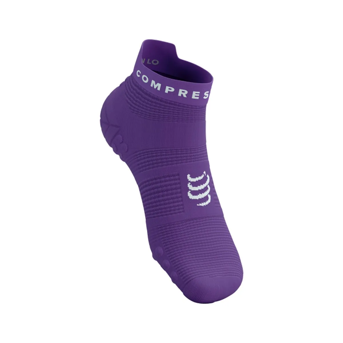 COMPRESSPORT - Compresport - Calcetín Pro Racing v4.0 Run Low Lila