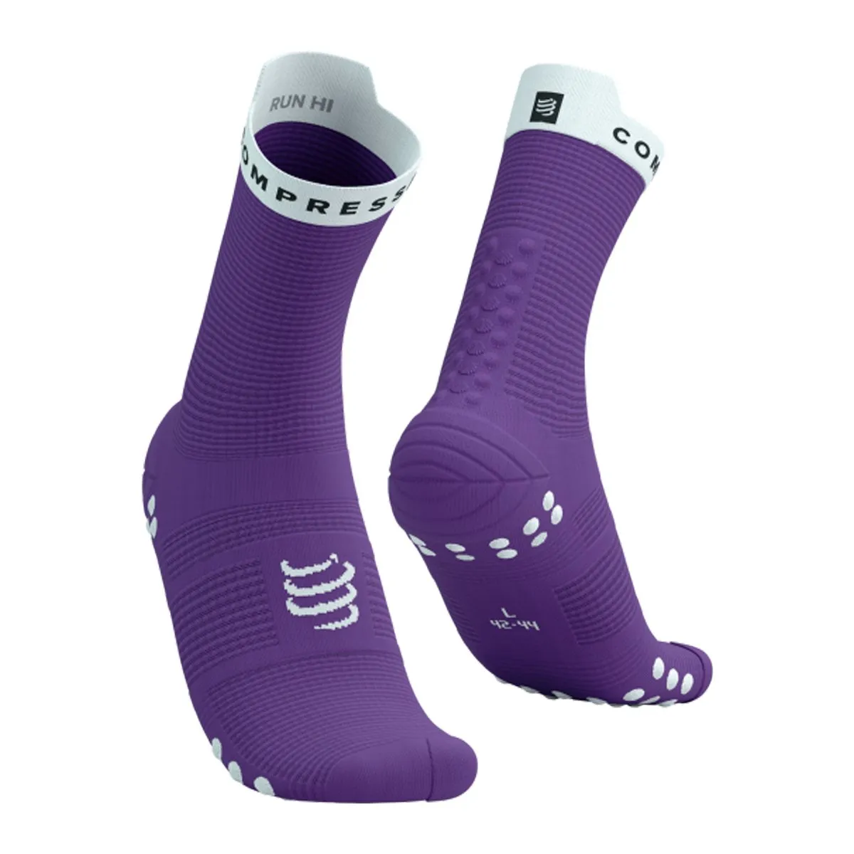 COMPRESSPORT - Calcetín Pro Racing v4.0 Run High Lila