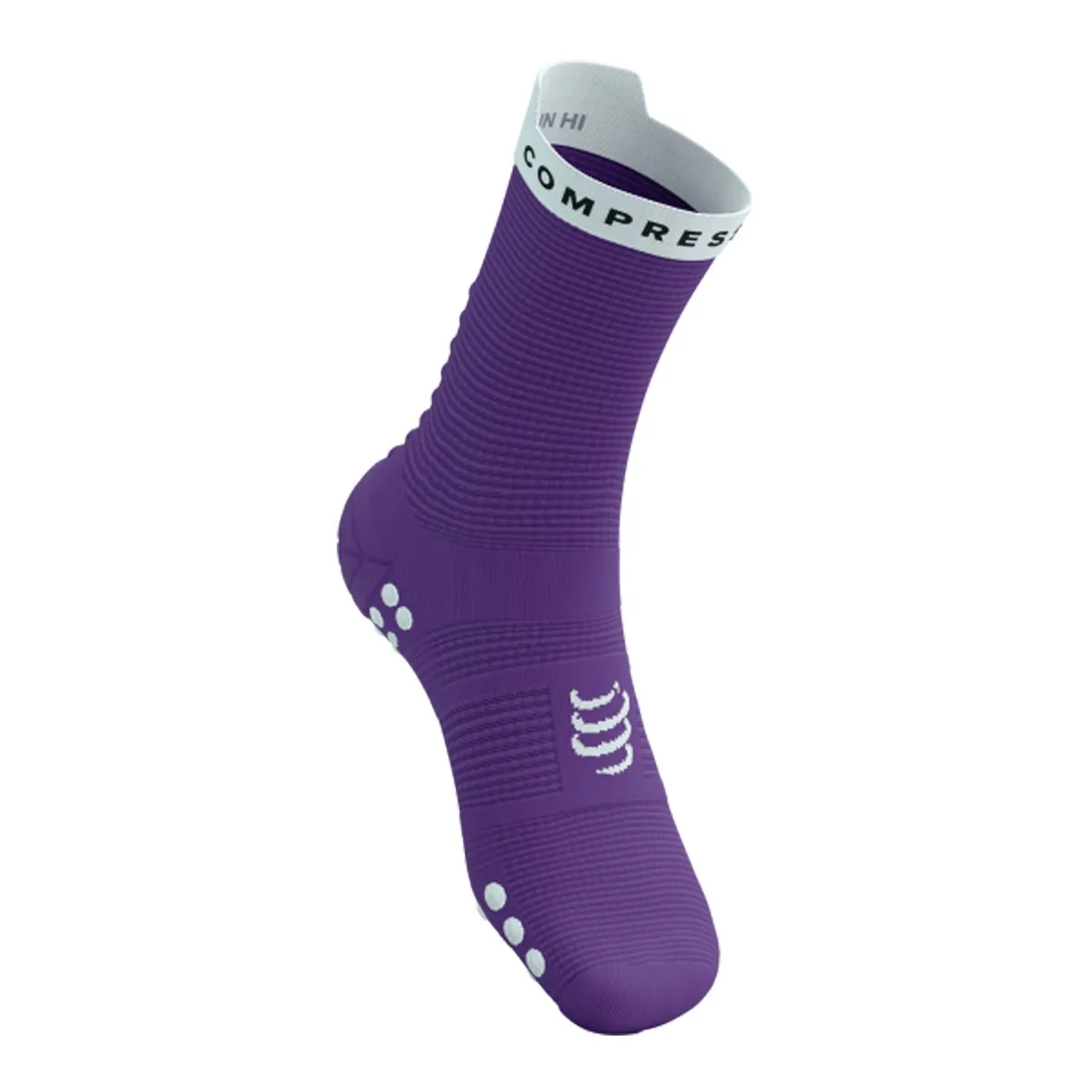 COMPRESSPORT - Calcetín Pro Racing v4.0 Run High Lila