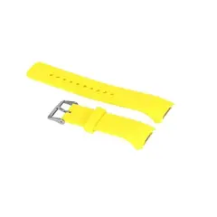GENERICO - Correa De Silicona Para smarwatch Samsung Gear S2 R720-AMARILLO