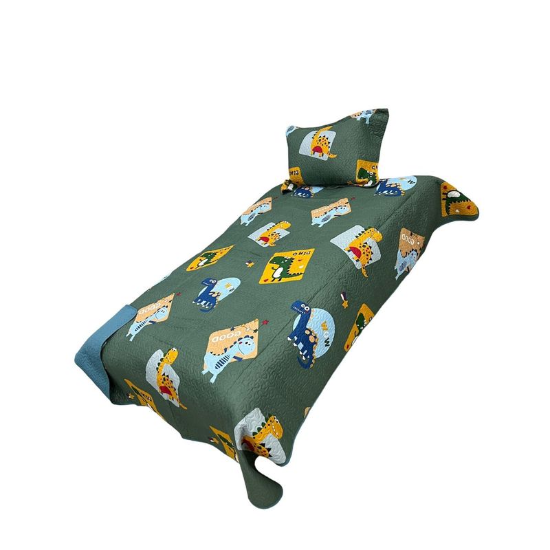 GENERICO - Cubrecama Quilt Ligero Primavera Verano de Niño Plaza y media