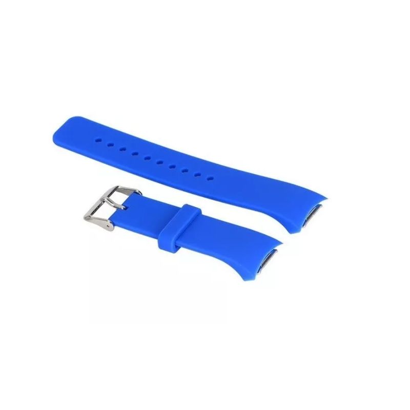 GENERICO - Correa De Silicona Para smarwatch Samsung Gear S2 R720-AZUL