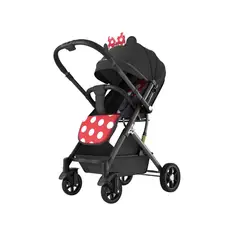 BABYMINE - Coche de Bebé Reversible Maleta LuxRide Minnie
