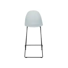SUR DISEÑO - Silla Bar Vivid Alta Gris Ceniza