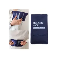 GENERICO - Compresa Gel Frio Calor Golpes Lesiones Reutilizable 27x13cm