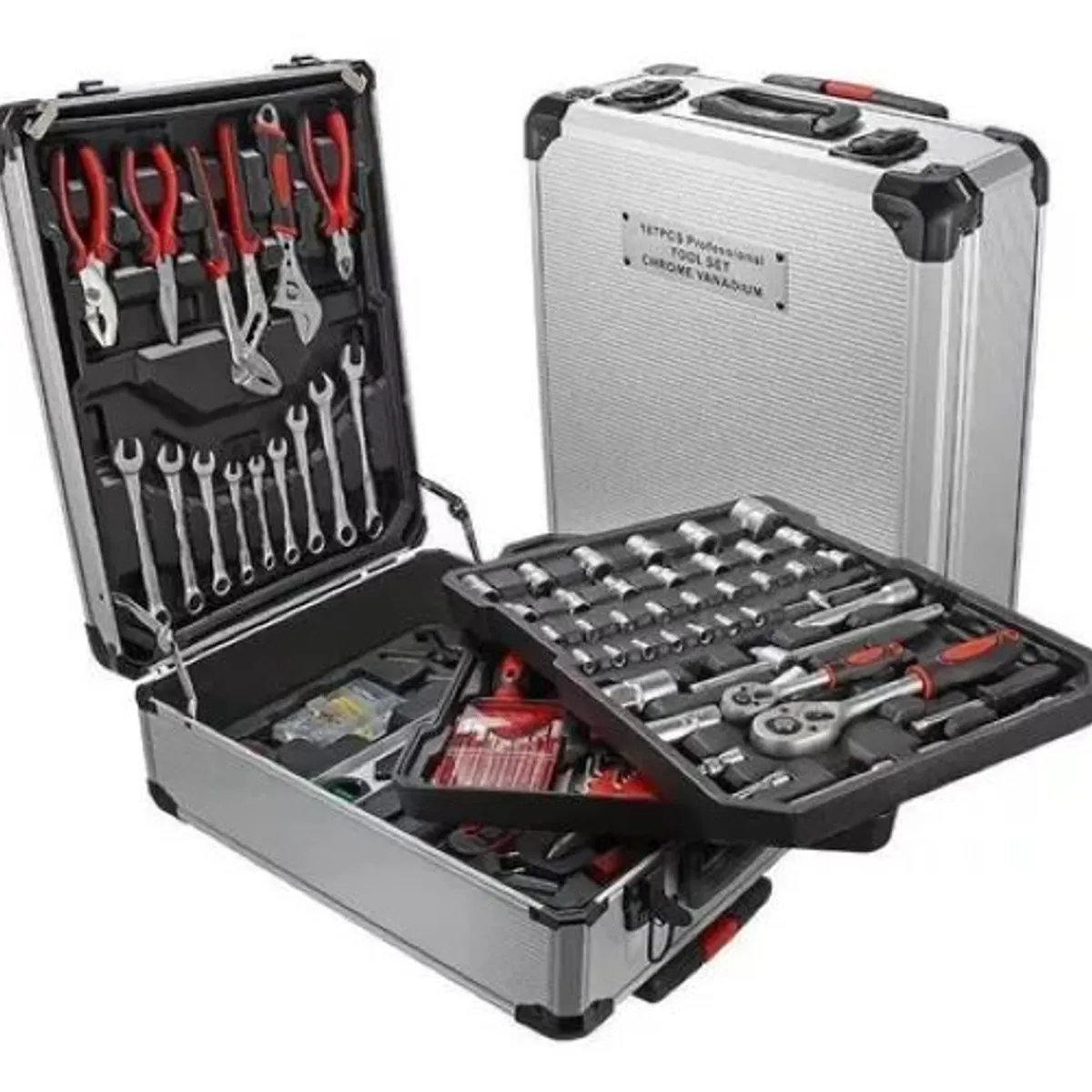 SHOP EHOME BAG - Maletín de herramientas profesional de 187 piezas