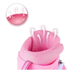 GENERICO - Patines Ajustable 4 Ruedas Para Niñas Patin Roller 34-37