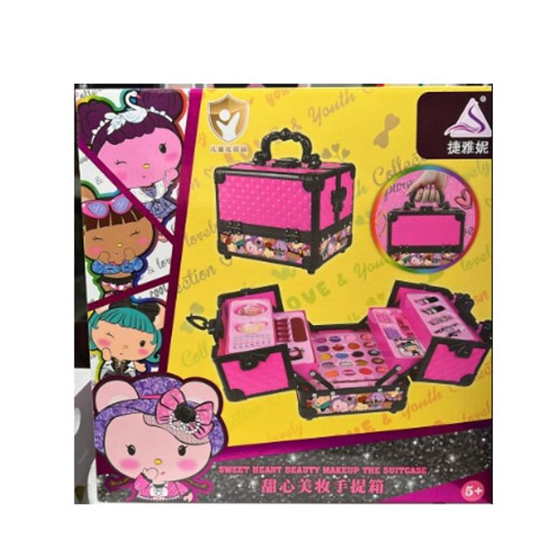 GENERICO - Set de Maquillaje maleta Grande Bao Bear 41 Pzs