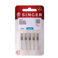 SINGER - Agujas 2045 90/14 pack 10 unidades