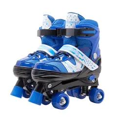 GENERICO - Patines 4 Ruedas Ajustable Niños Niñas Roller Artistico 30-33