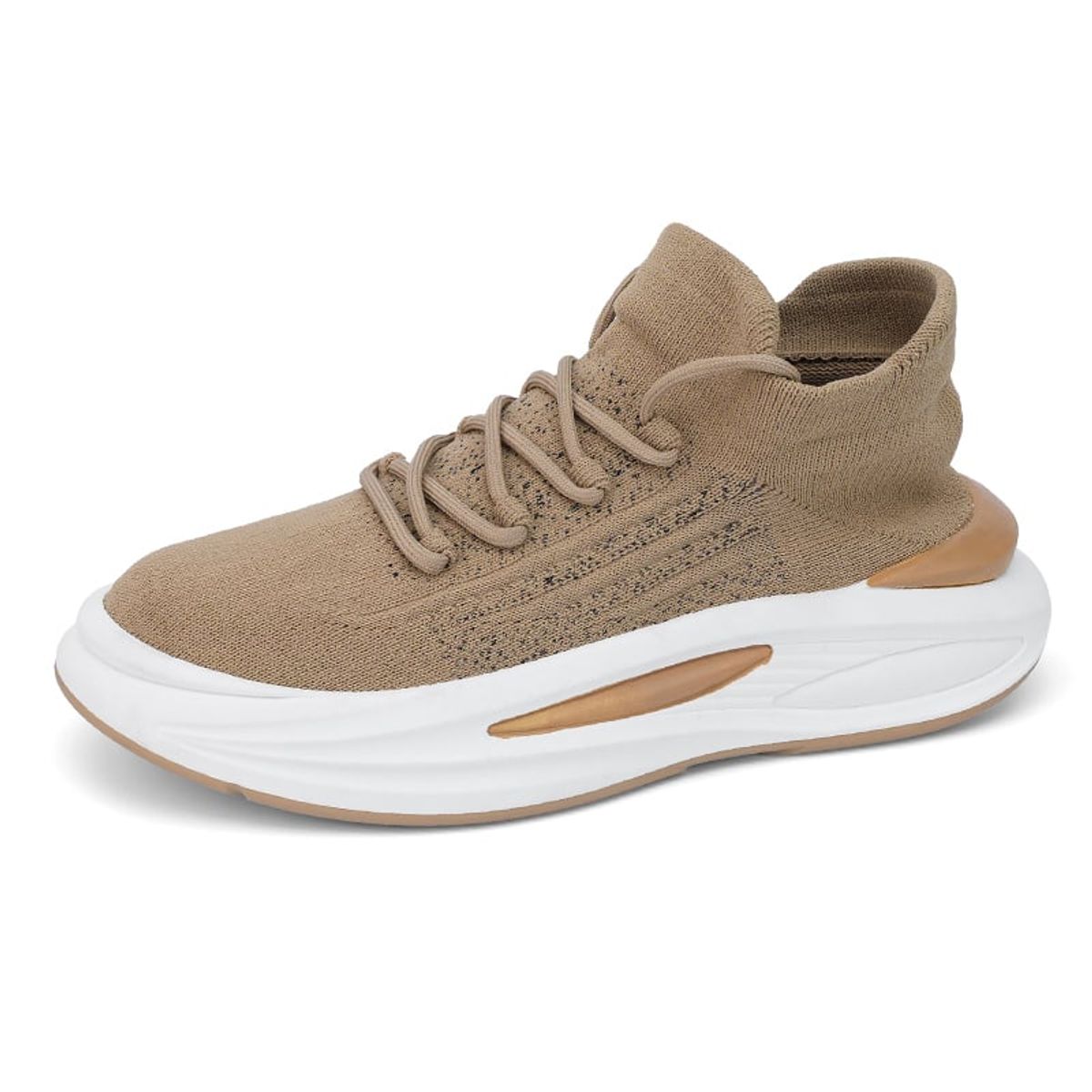 SHANDIAN - Zapatillas Running Hombre Amarillo