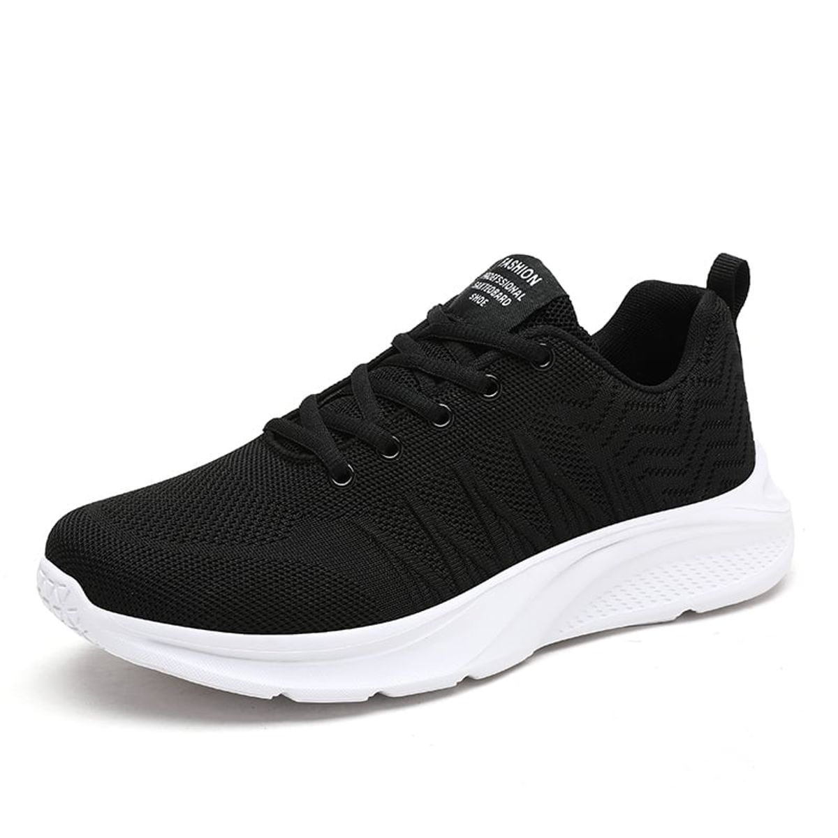 SHANDIAN - Zapatillas Running Hombre Blanco