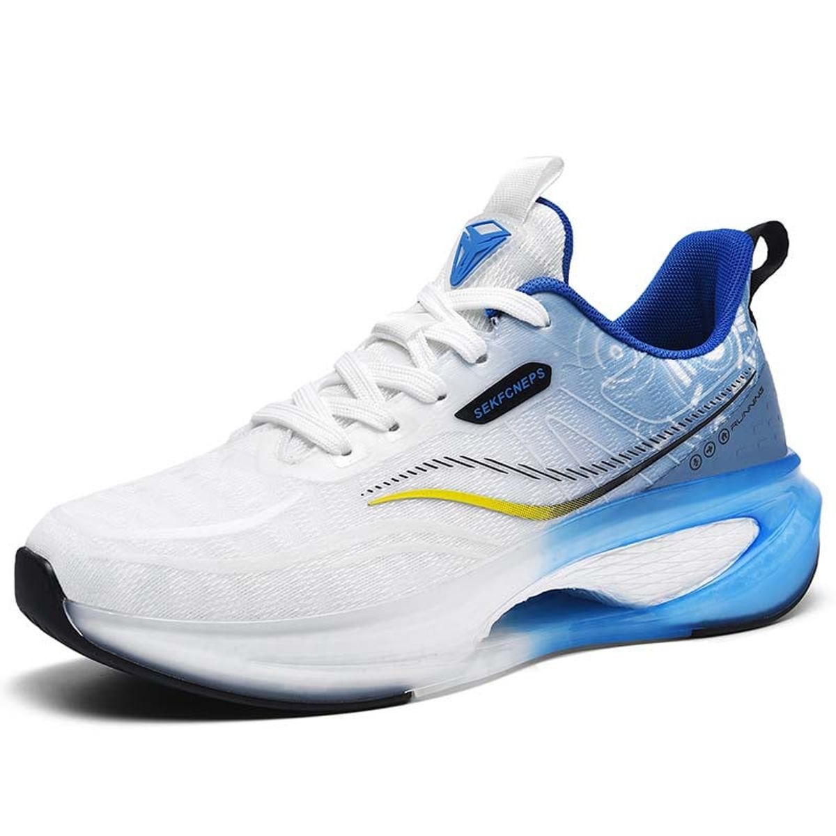 SHANDIAN - Zapatillas Running Hombre Azul