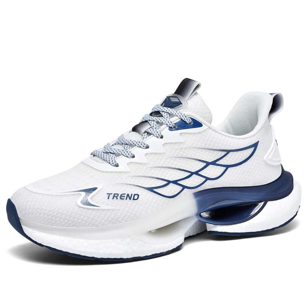 SHANDIAN - Zapatillas Deportivos Hueco Hombre Azul