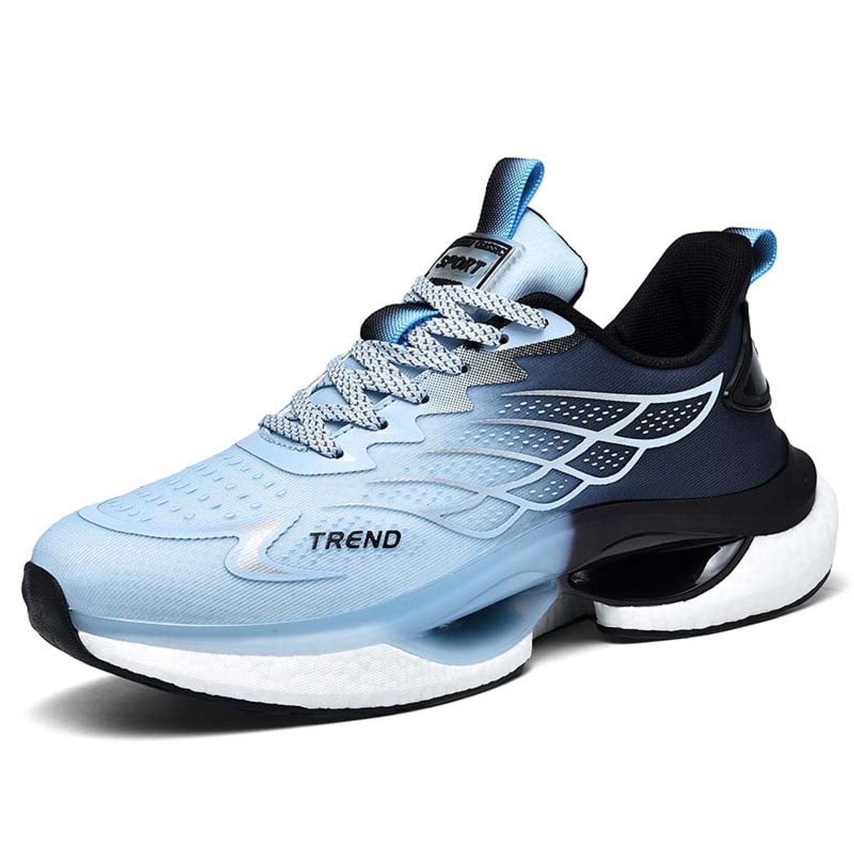 SHANDIAN - Zapatillas Running Hombre Azul