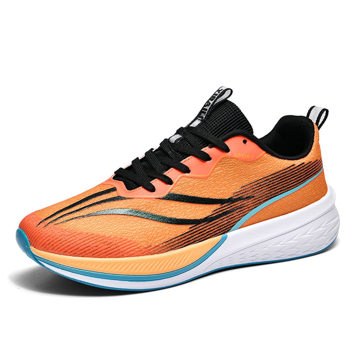 SHANDIAN - Zapatillas Running Hombre Naranja