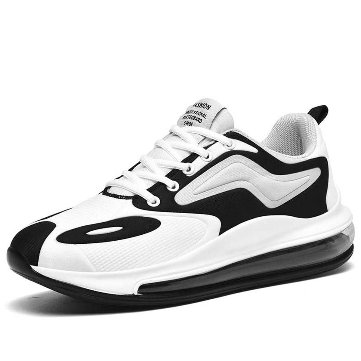 SHANDIAN - Zapatillas Air Running Hombre Blanco