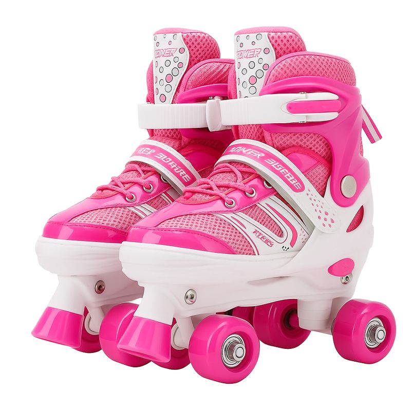 GENERICO - Patines 4 Ruedas Ajustable Roller Artistico Niños Niñas 30-33
