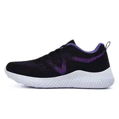 SHANDIAN - Zapatillas Running Mujer Rojo