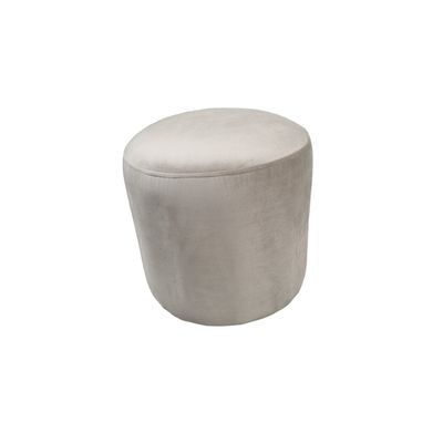 Imagen 2 del producto POUF REDONDO FELPA BEIGE