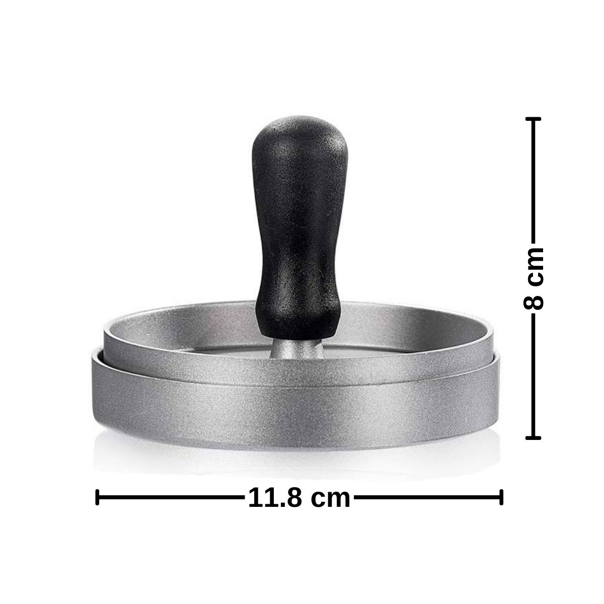 GENERICO - Prensadoras hamburguesas 11.8x8cm Bighouse