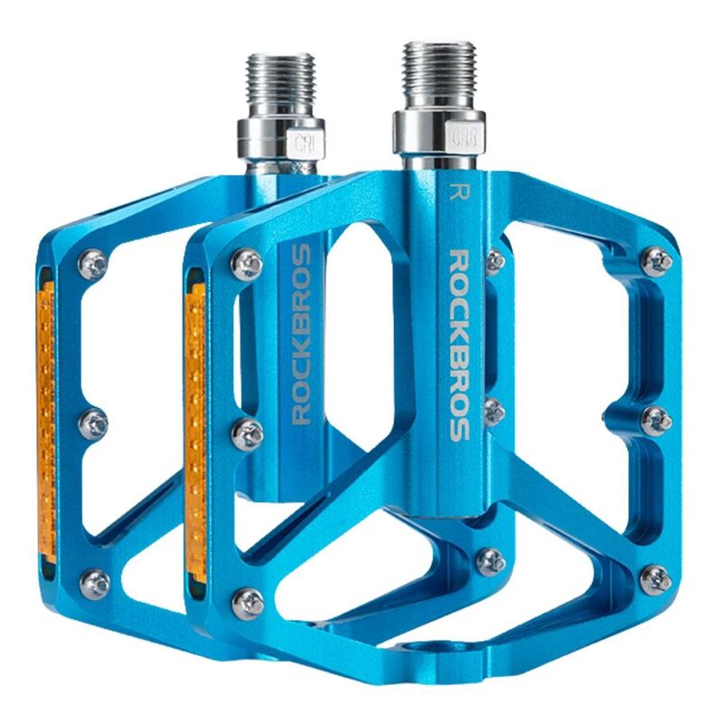 CASTLETEC - PEDALES DE BICICLETA UNIVERSAL ANTIDESLIZANTE ROCBROS K371