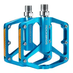 CASTLETEC - PEDALES DE BICICLETA UNIVERSAL ANTIDESLIZANTE ROCBROS K371