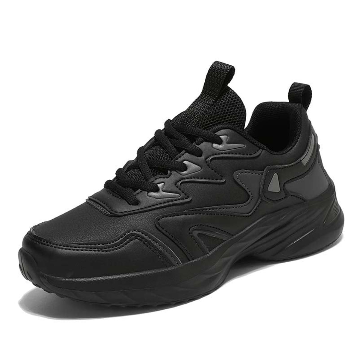 SHANDIAN - Zapatillas Plataforma Mujer Negro