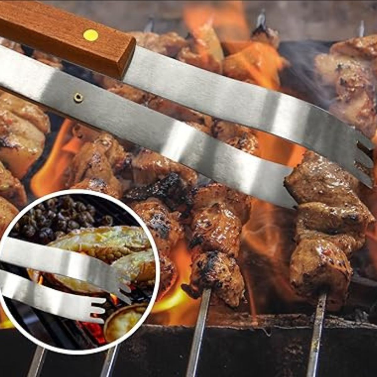 GENERICO - SET PARRILLERO 4UN BIGHOUSE/MIMBRAL