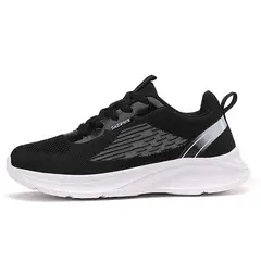 SHANDIAN - Zapatillas Plataforma Mujer Negro