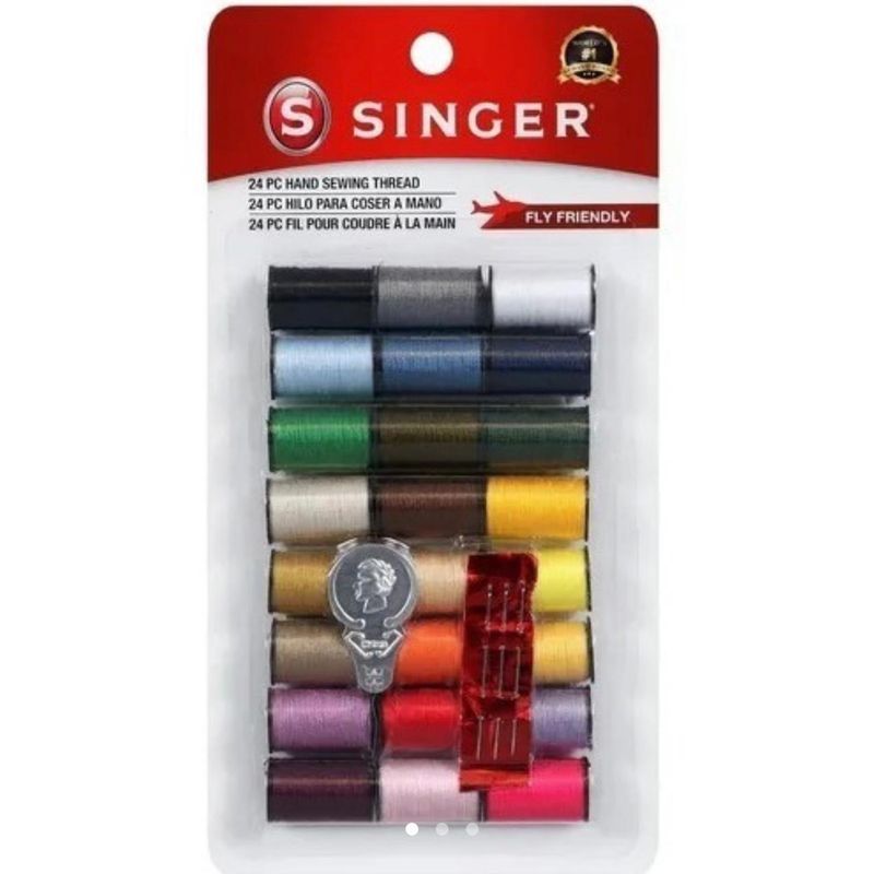 SINGER - MiniHilos para Coser a Mano Singer 24uni