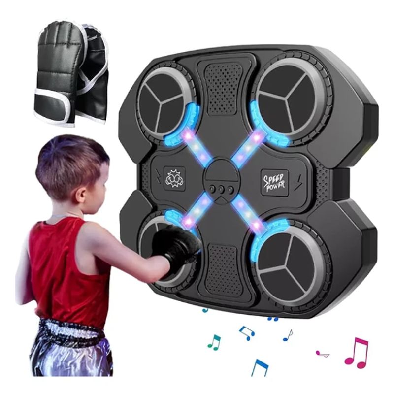 GENERICO - Máquina De Boxeo Musical Para Niños Cbluetooth Interactivo