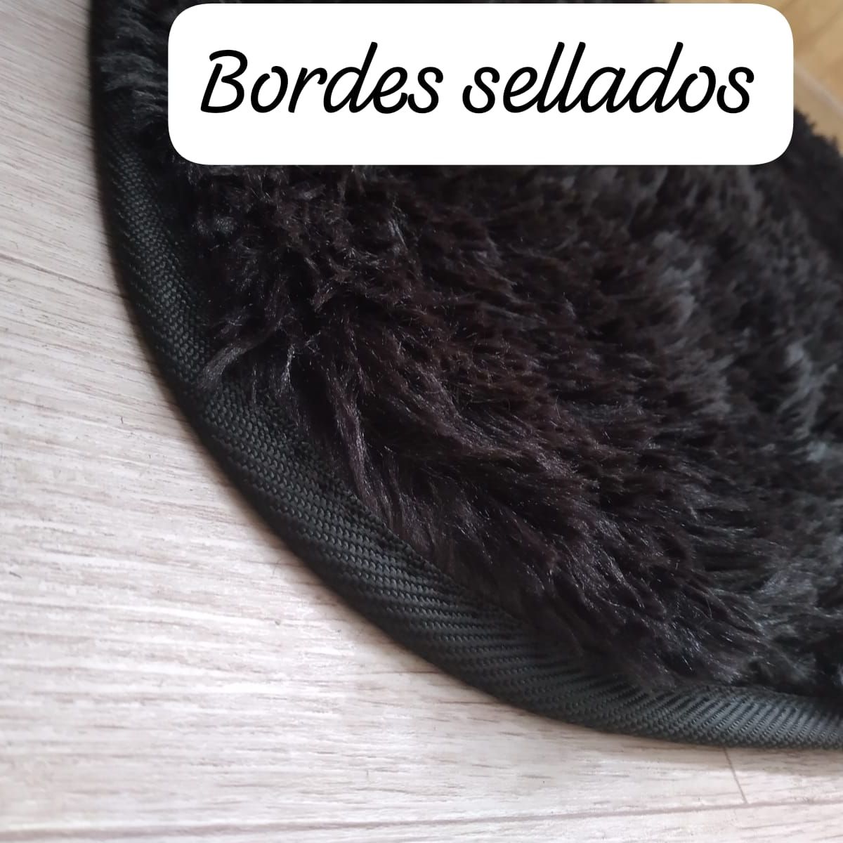 GENERICO - ALFOMBRA TIPO SHAGGY PELO LARGO PARA LIVING