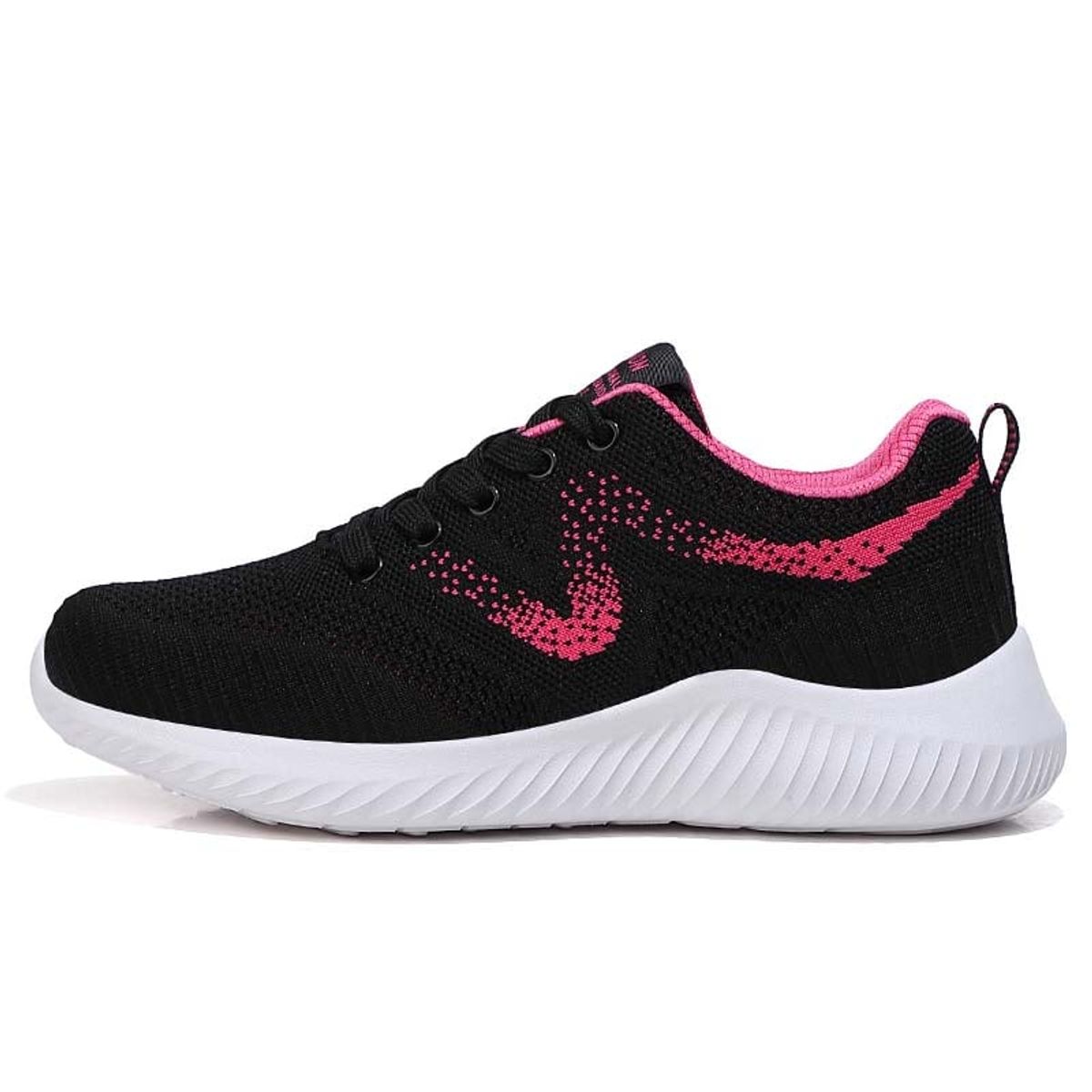 SHANDIAN - Zapatillas Running Mujer Rojo