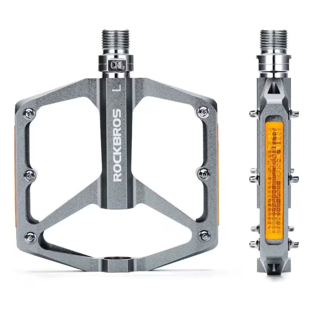 CASTLETEC - PEDALES UNIVERSALES DE BICICLETA EN ALUMINIO ROCKBROS K371