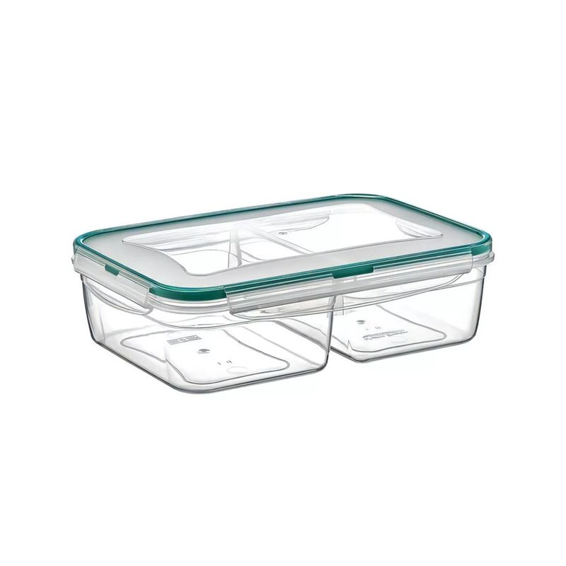 IMPORTCLICK - Tupper Doble Microondas Plástico Turco 18x12x7.5 CM IMPORTCLICK