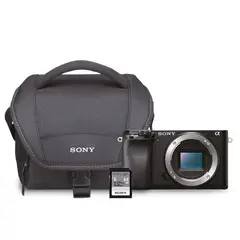 SONY - Kit Camara 6100L + Memoria 64GB + Bolso U11