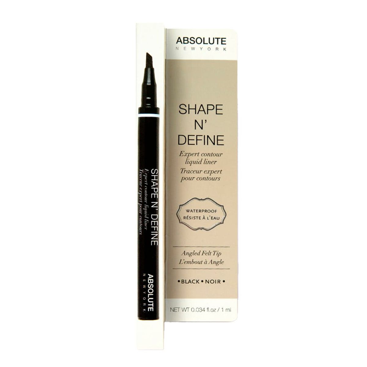 ABSOLUTE NEW YORK - Delineador de Ojos Shape N' Define
