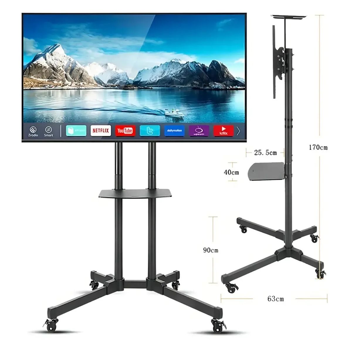Soporte De Pie Con Ruedas Pantalla Plana Tv Led Lcd 32 70, marca SHOP EHOME BAG - Foto 2
