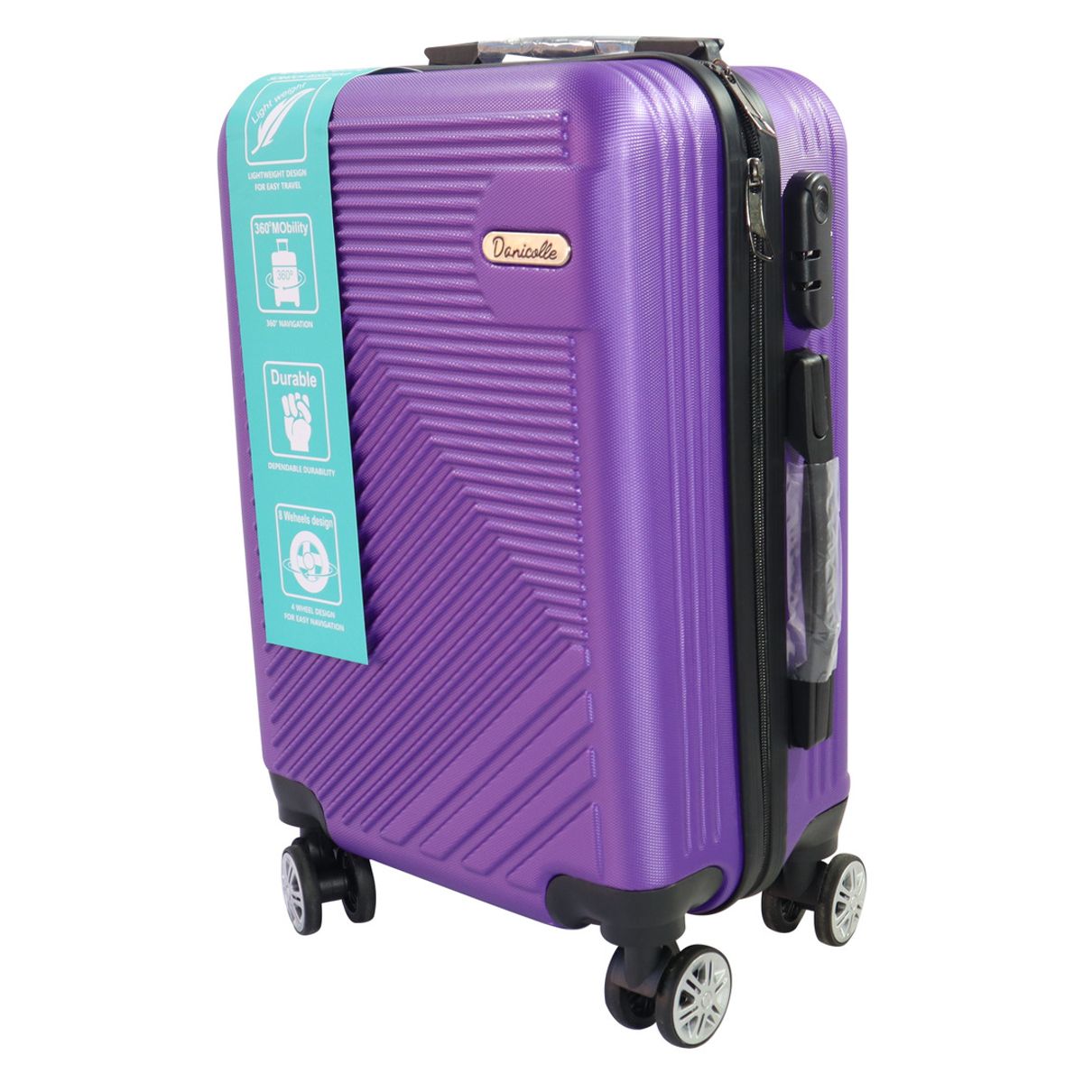 DINASTELLA - Maleta ABS JR1801 27 Morado