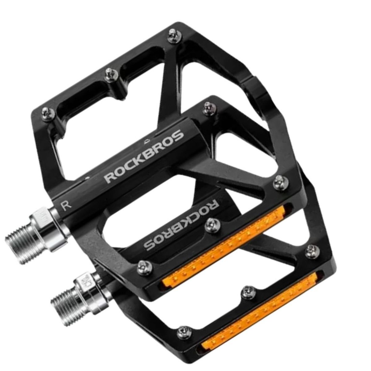 CASTLETEC - PEDALES DE BICICLETA ANTIDESLIZANTES EN ALUMINIO ROCKBROS K371