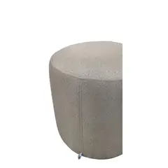 DISEÑOS VALESTRINI - POUF REDONDO LINO BEIGE